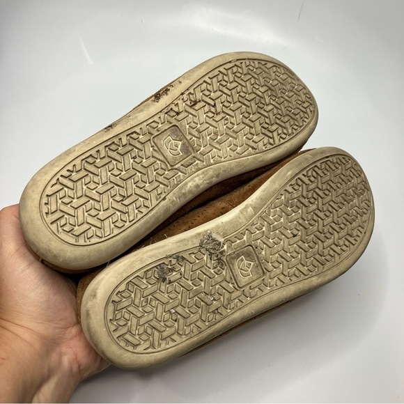 Spenco orthodic Ballet Flat Bailey saddle laser cut suede size 7.5 - Picture 8 of 8